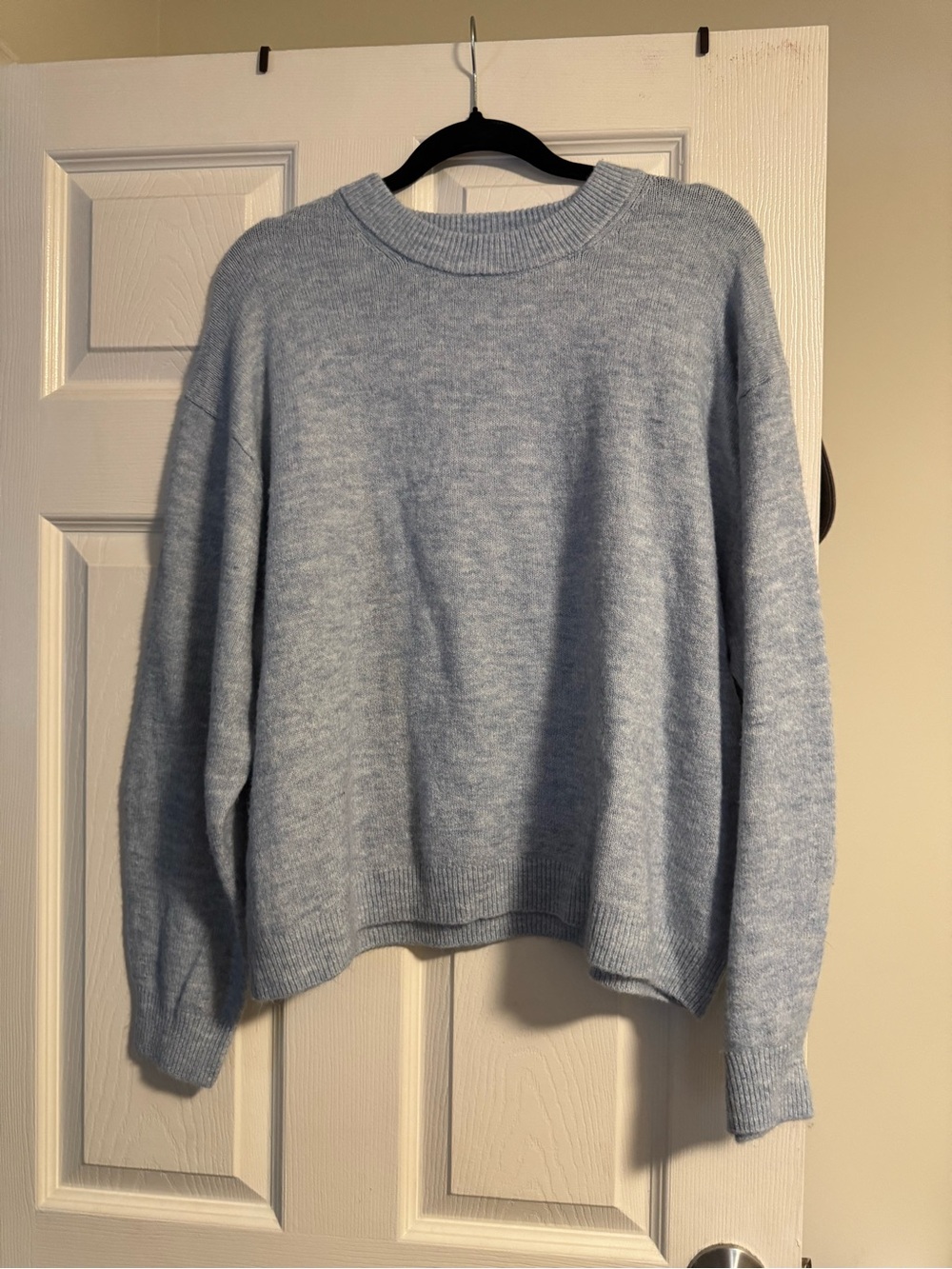 H&M Pale Blue Crewneck Sweater